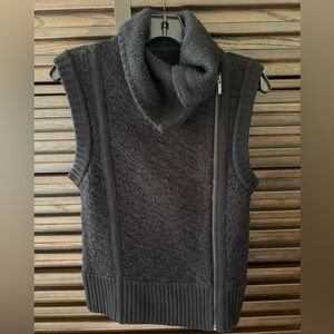 Banana Republic Black Knit Vest